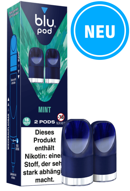 Blu Pod Mint 6 x 2 Pods 18mg/ml Nikotin € 7,34 Einzelpreis