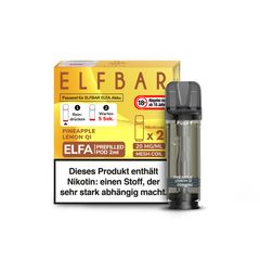 Elfbar Elfa Pod Pineapple Lemon Qi 20mg 10ner  