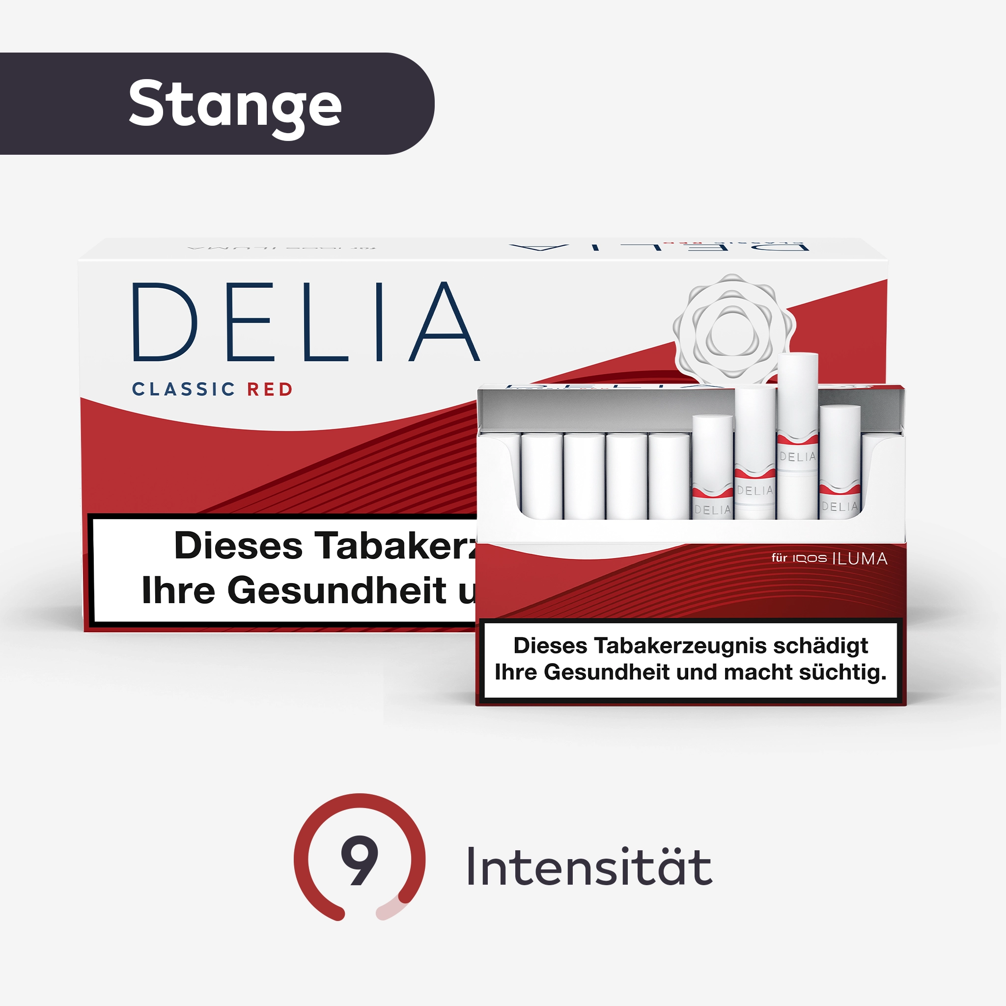 DELIA Classic Red Stange 10 x 20