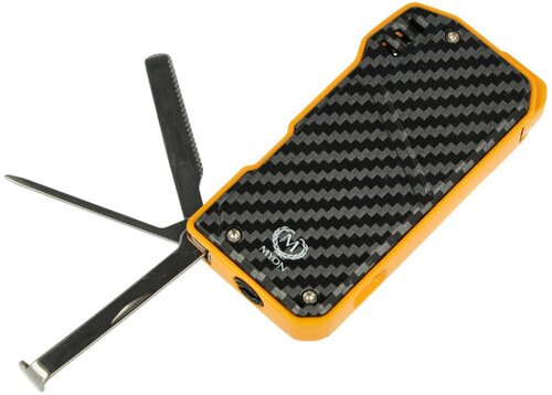 Myon Softflame Pfeifenfzg mit Tool yellow