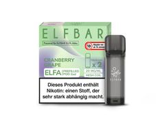 Elfbar Elfa Pod Cranberry Grape 20mg 10ner