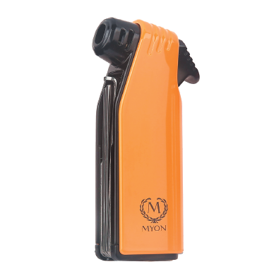 Myon Elekt. Pfeifenfeuerzeug Softflame yellow/black