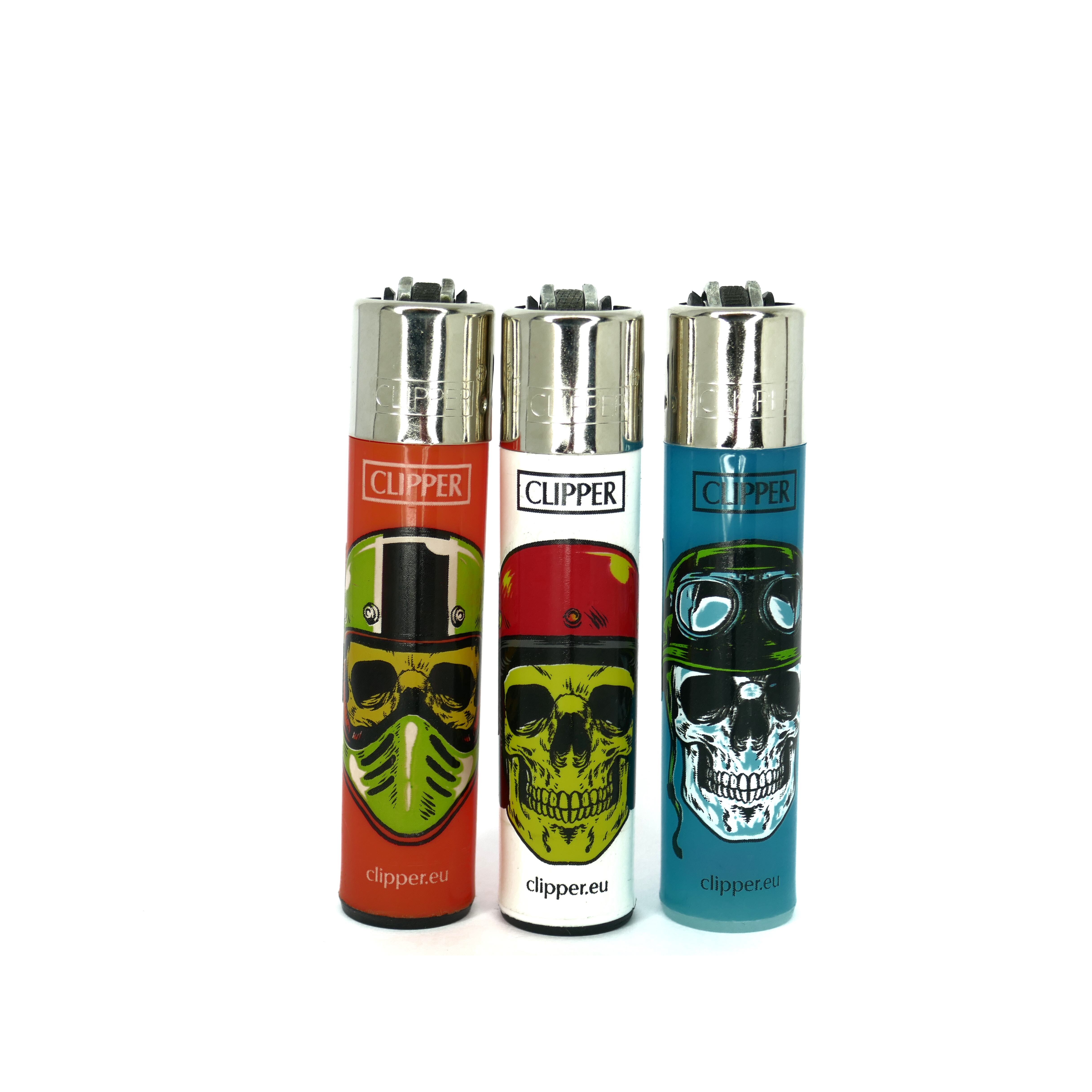 Clipper 3er Set Helmet Skull