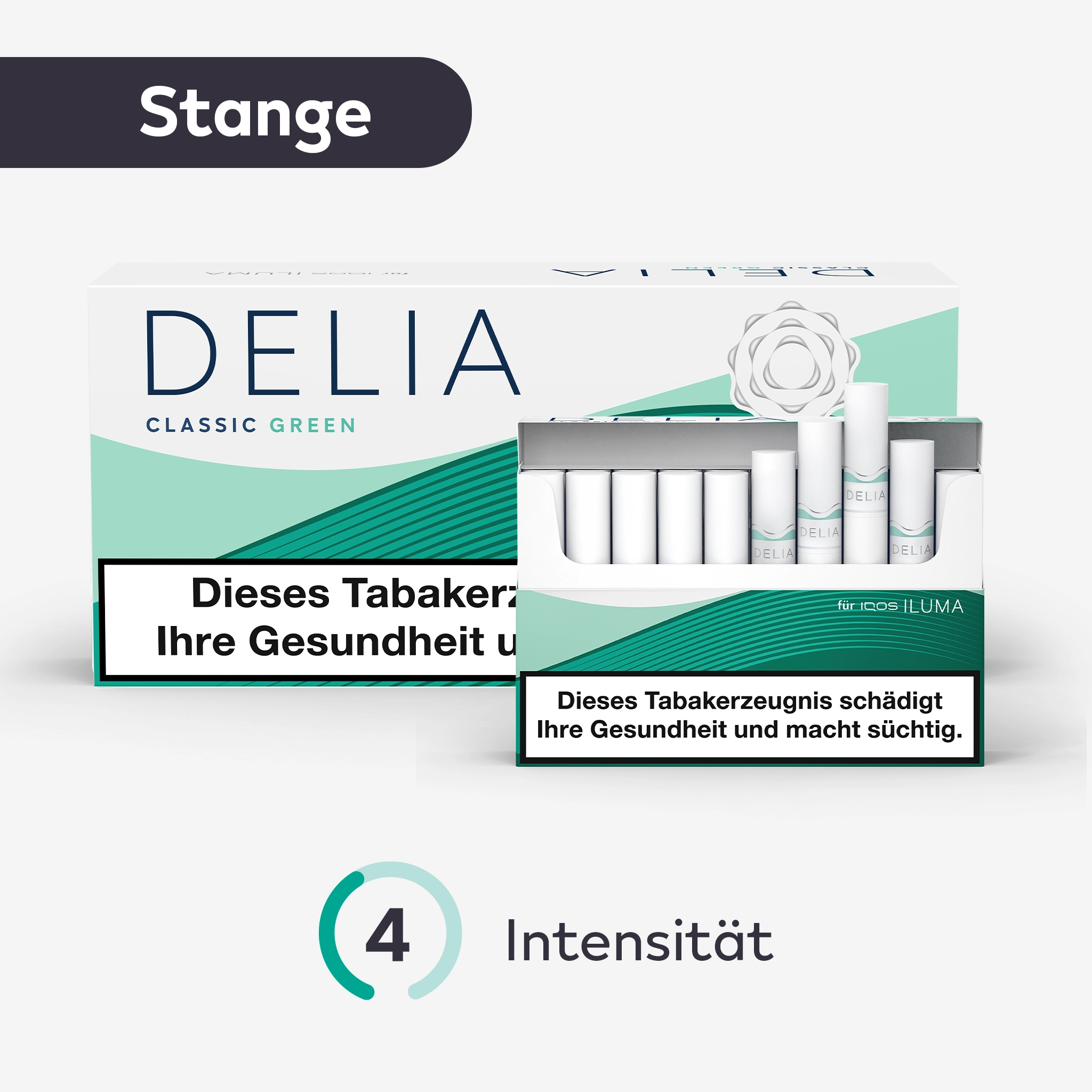 DELIA Classic Green Stange 10 x 20
