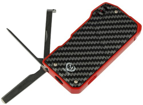 Myon Softflame Pfeifenfzg mit Tool red