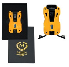 Myon Le Camp 2-Jet Lighter + 2 gelb