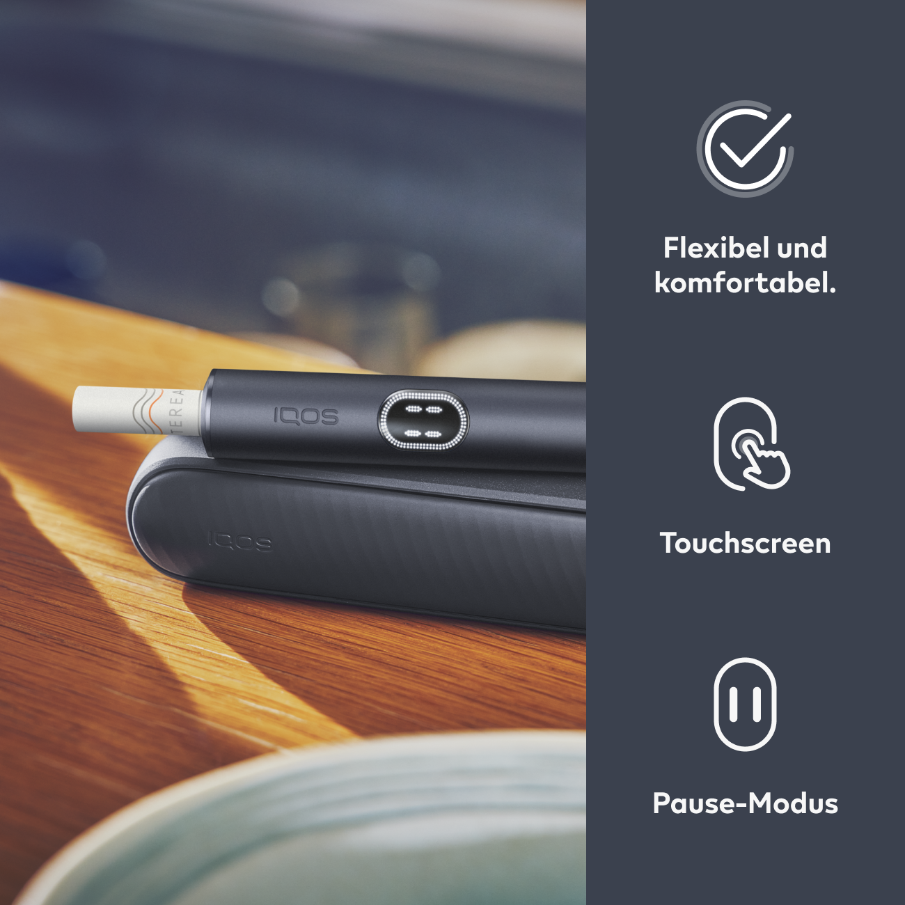 IQOS ILUMA i - Midnight Black  € 44 + 40 Terea