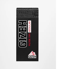 GIZEH BLACK® FILTER TIPS REGULAR
