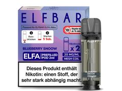 Elfbar Elfa Pod Blueberry Snoow 20mg 10ner 