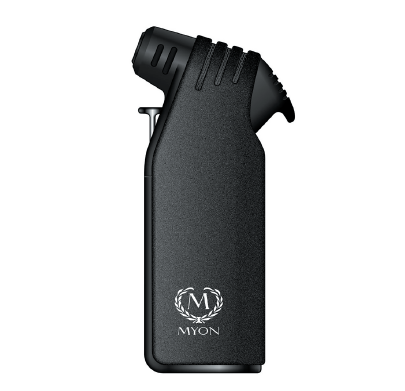 Myon Elekt. Pfeifenfeuerzeug Softflame black