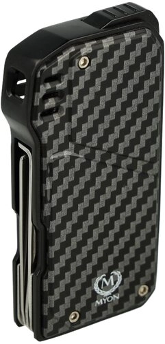 Myon Softflame Pfeifenfzg mit Tool black